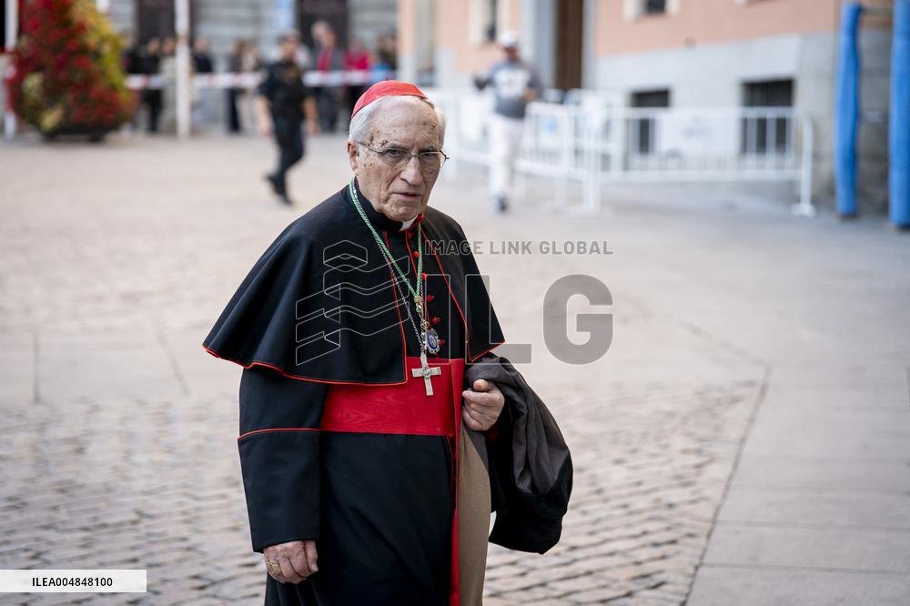 King Felipe VI At Royal Academy Admission - Madrid