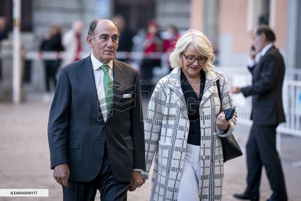 King Felipe VI At Royal Academy Admission - Madrid