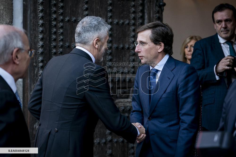 King Felipe VI At Royal Academy Admission - Madrid