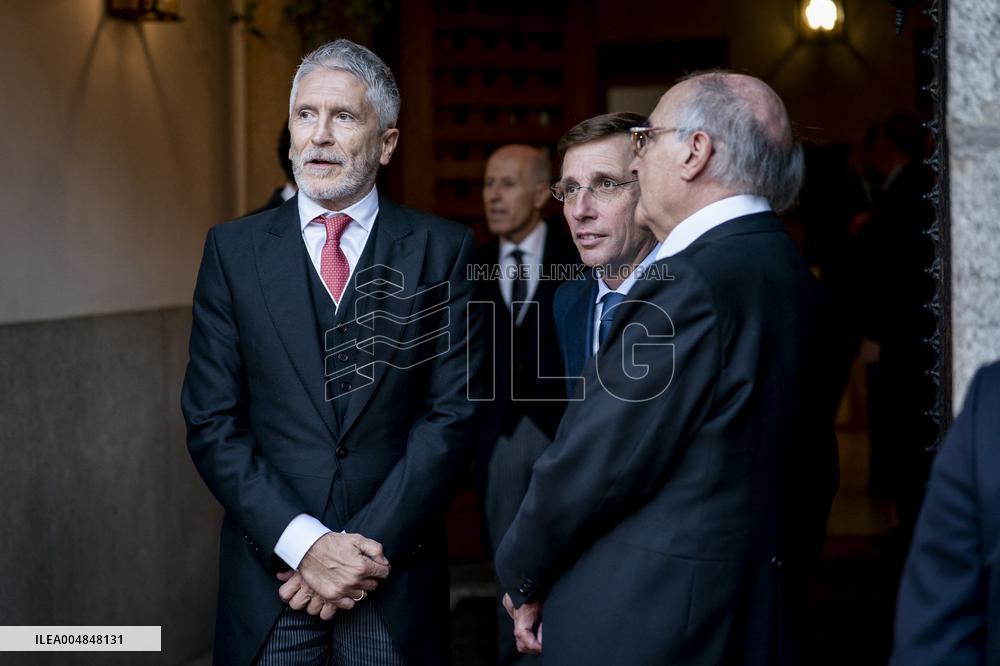 King Felipe VI At Royal Academy Admission - Madrid