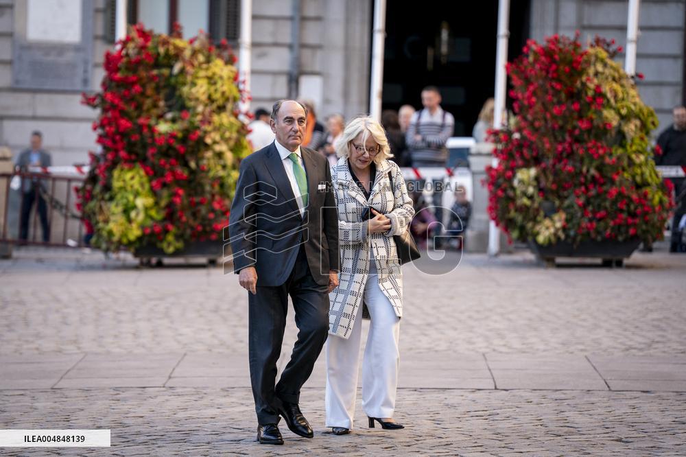 King Felipe VI At Royal Academy Admission - Madrid