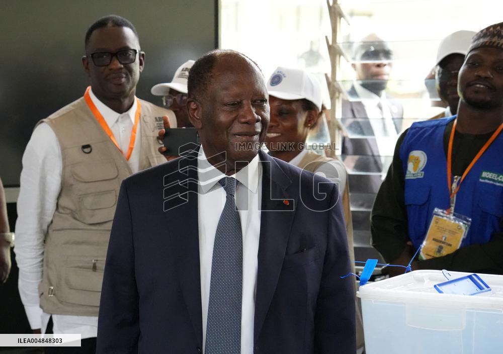 Alassane Ouattara Wins Presidential Election - Abidjan