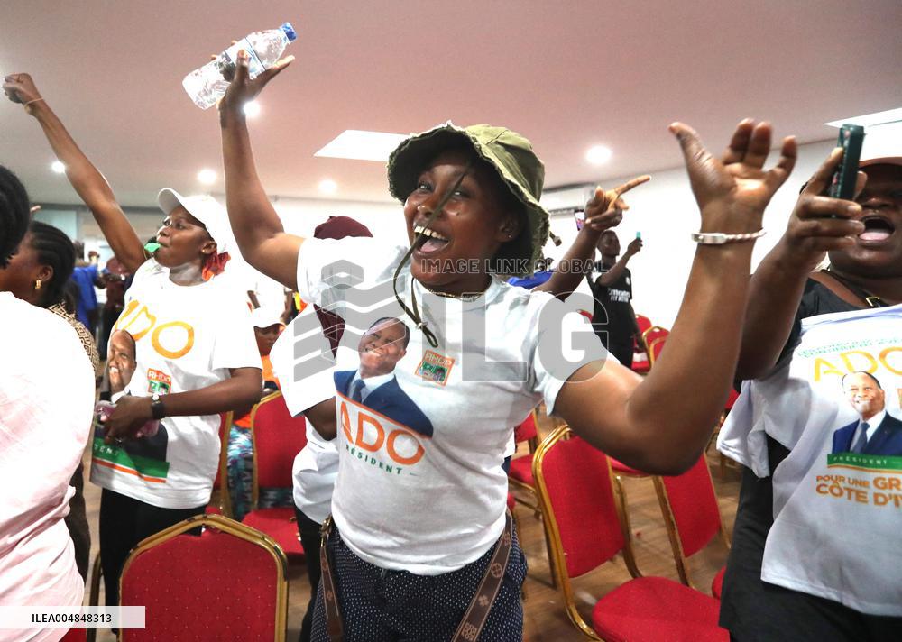 Alassane Ouattara Wins Presidential Election - Abidjan
