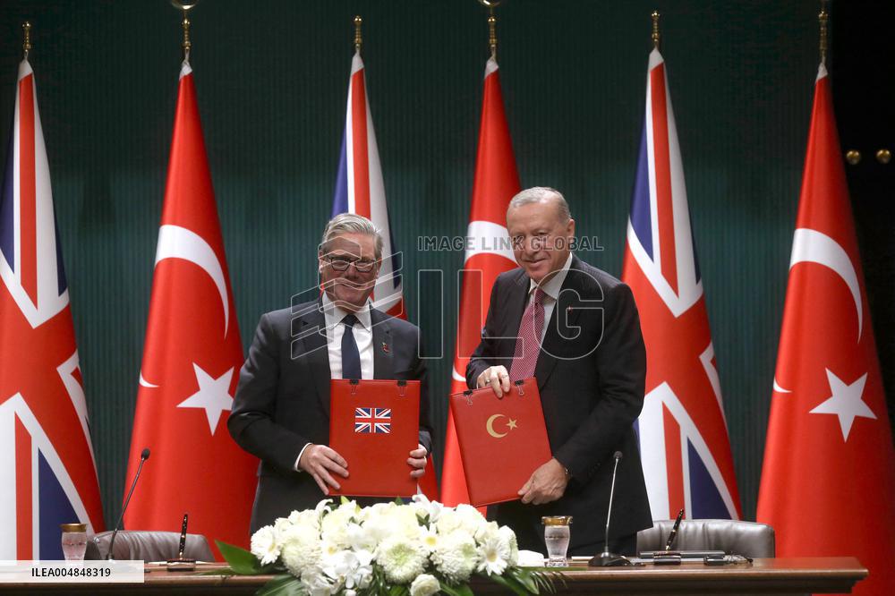 Recep Tayyip Erdogan Meets Keir Starmer - Ankara