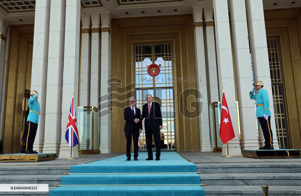 Recep Tayyip Erdogan Meets Keir Starmer - Ankara