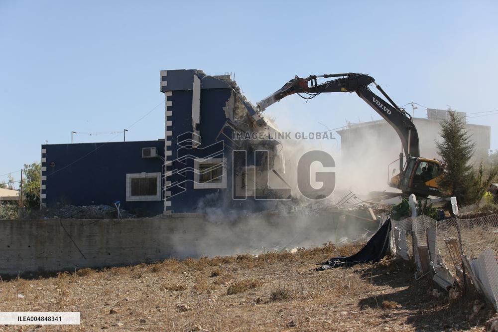 House Demolition After Israeli Operation - Qalqilya