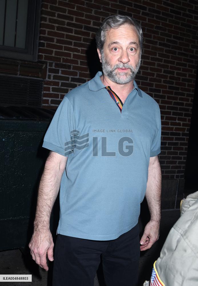 Judd Apatow At The Late Show With Stephen Colbert - NYC