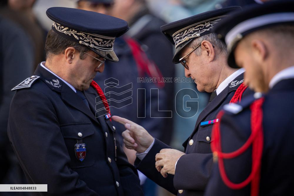 Installation Ceremony Of The New Paris Police Prefect - France