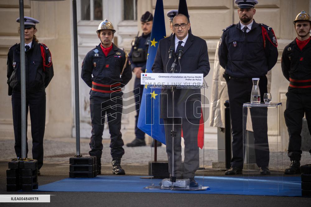 Installation Ceremony Of The New Paris Police Prefect - France