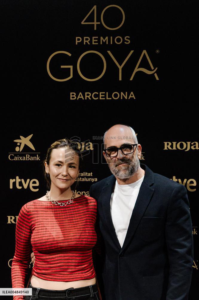 40th Goya Awards Presentation - Madrid