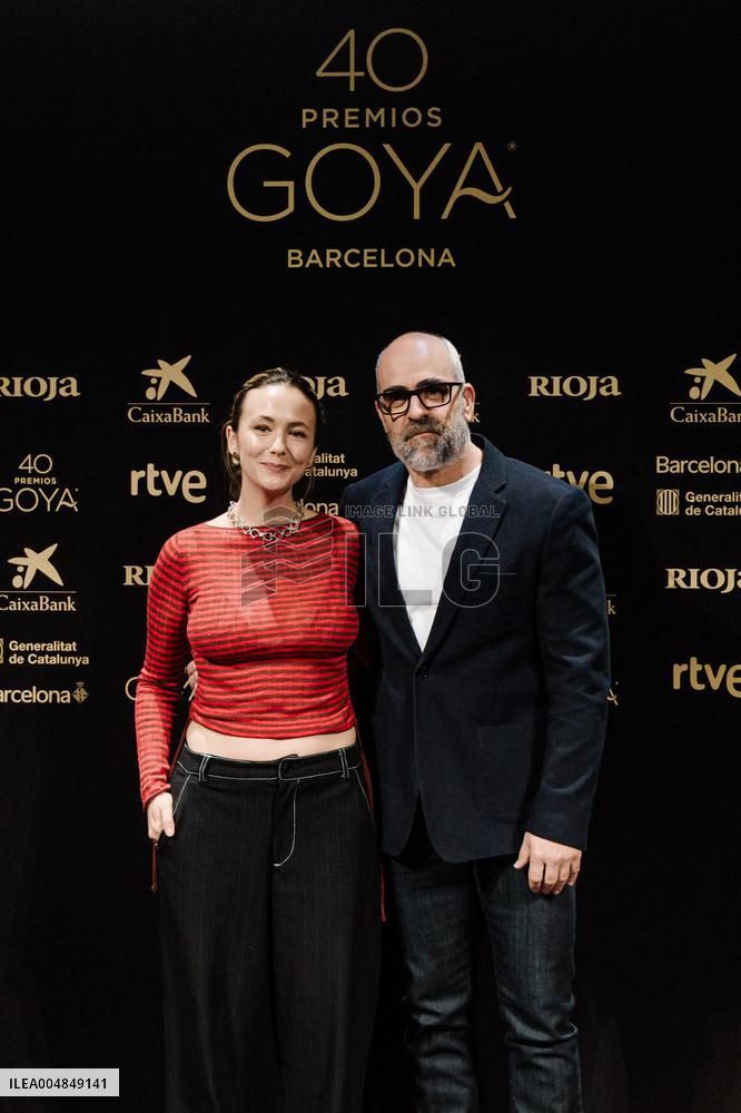 40th Goya Awards Presentation - Madrid
