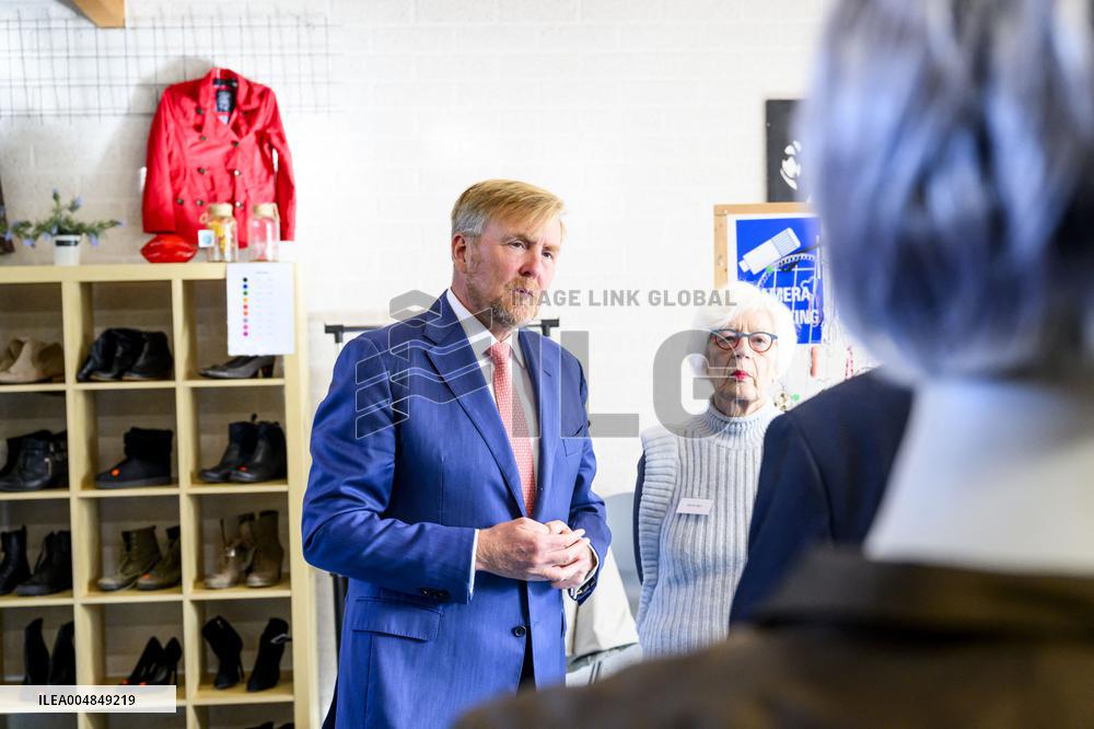 King Willem-Alexander Visits Interchurch Diaconal Consultation - Lelystad