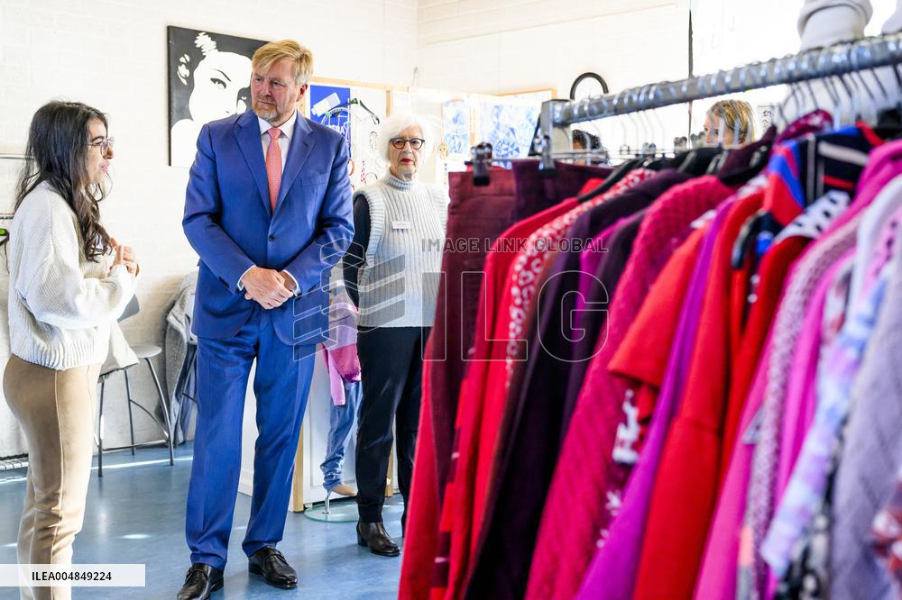 King Willem-Alexander Visits Interchurch Diaconal Consultation - Lelystad