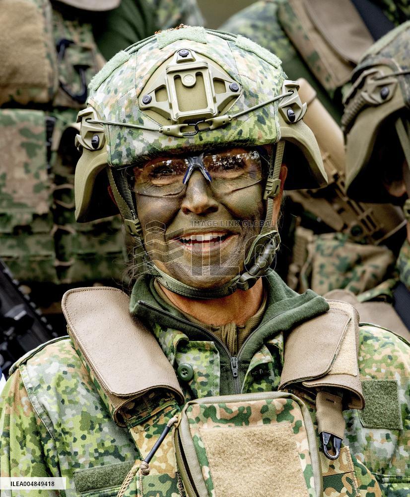 Queen Maxima Visits Royal Netherlands Marechaussee Training - Netherlands