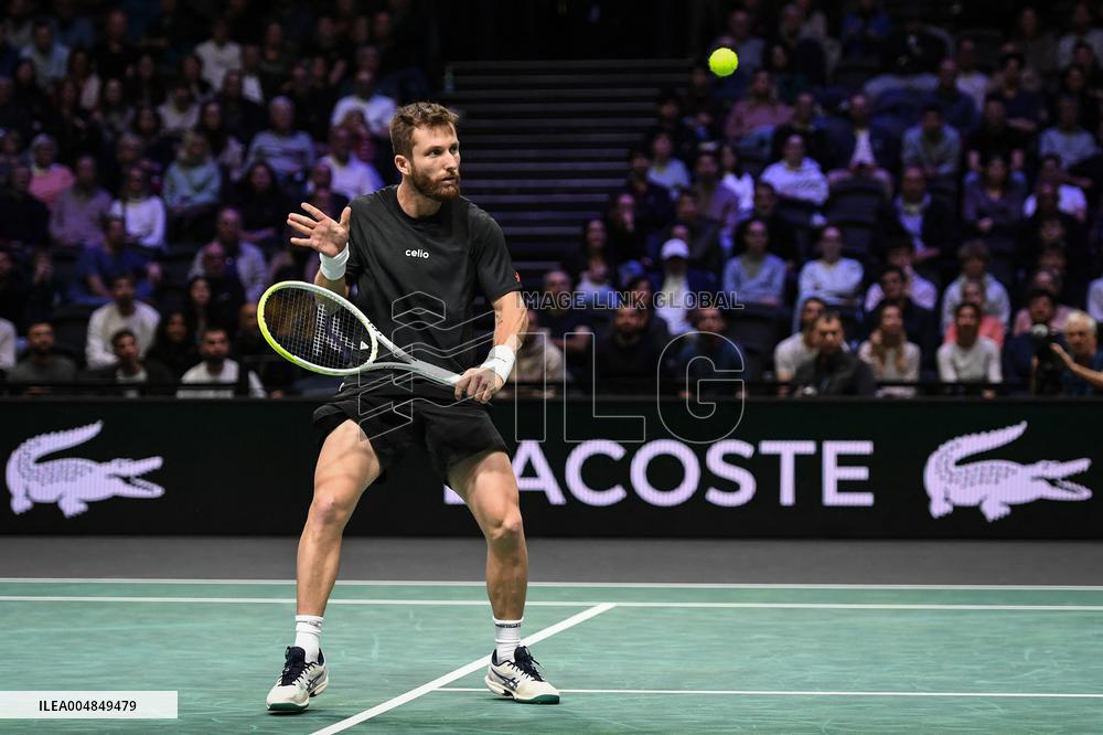 Corentin Moutet vs Reilly Opelka at Rolex Paris Masters 2025 in Paris FA