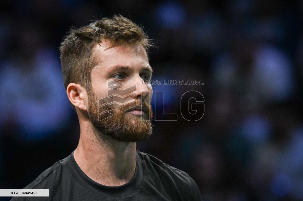 Corentin Moutet vs Reilly Opelka at Rolex Paris Masters 2025 in Paris FA