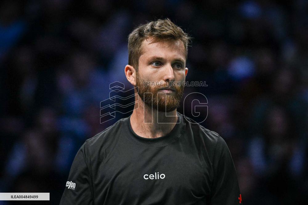 Corentin Moutet vs Reilly Opelka at Rolex Paris Masters 2025 in Paris FA