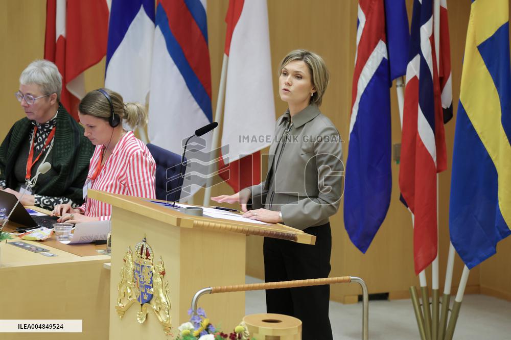 NORDIC COUNCIL AT SWEDISH PARLIAMENT