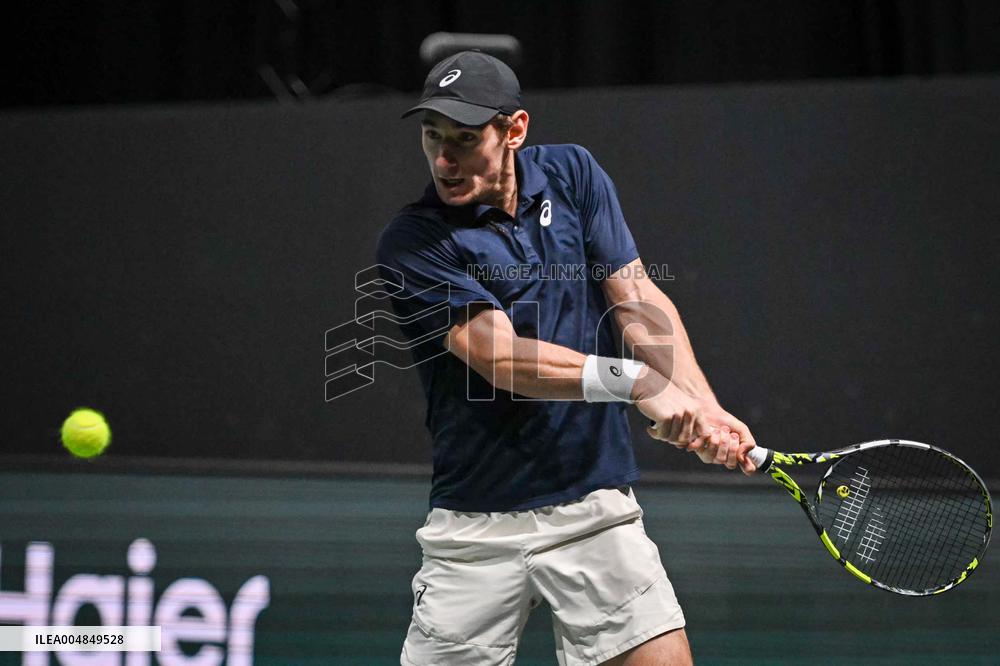 Valentin Royer vs Alejandro Davidovich Fokina at Rolex Paris Masters 2025 in Paris FA