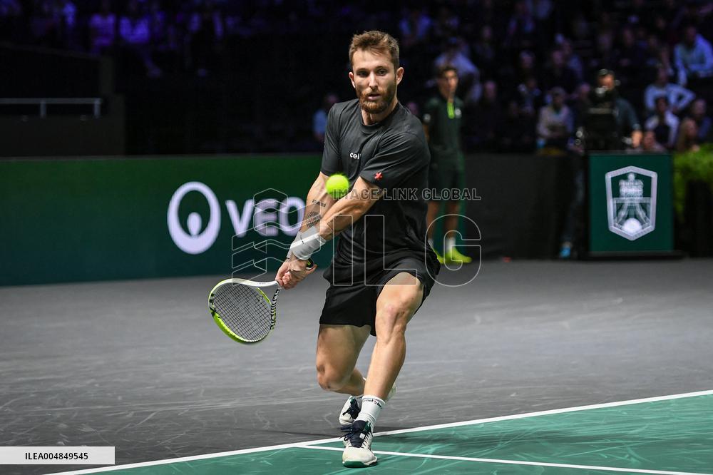 Corentin Moutet vs Reilly Opelka at Rolex Paris Masters 2025 in Paris FA
