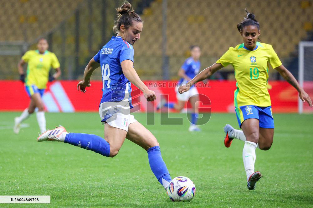 CALCIO - Amichevole - Italy Women vs Brazil Women