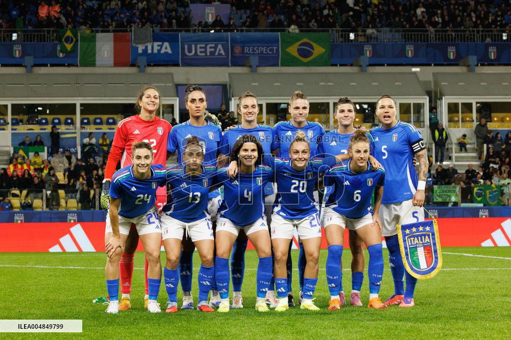 CALCIO - Amichevole - Italy Women vs Brazil Women