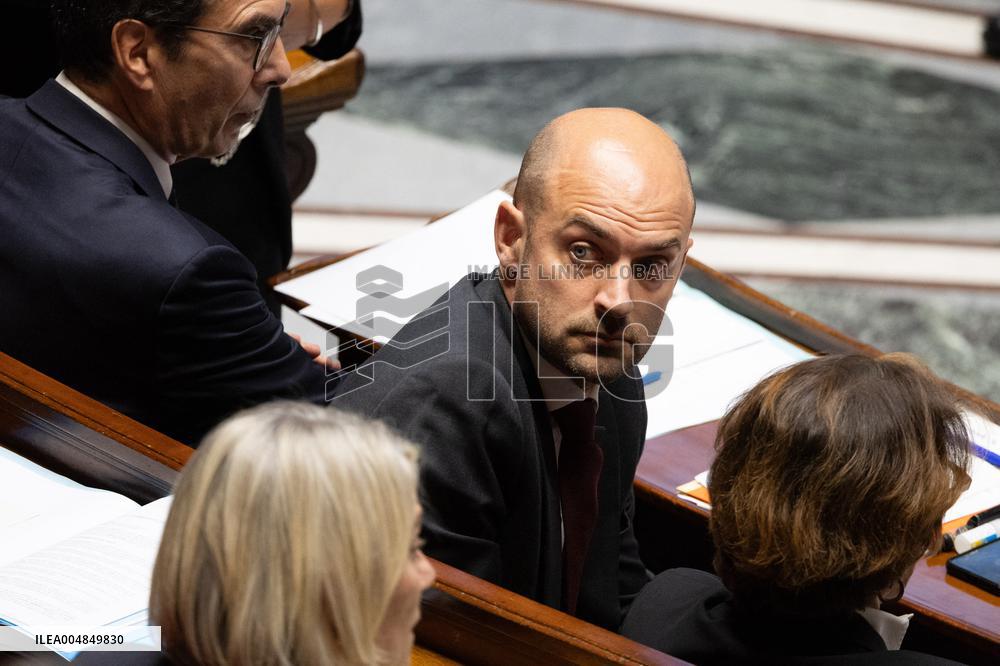 Questions to the government at the National Assembly - Paris