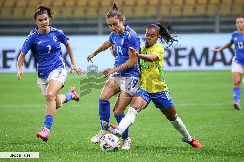 CALCIO - Amichevole - Italy Women vs Brazil Women