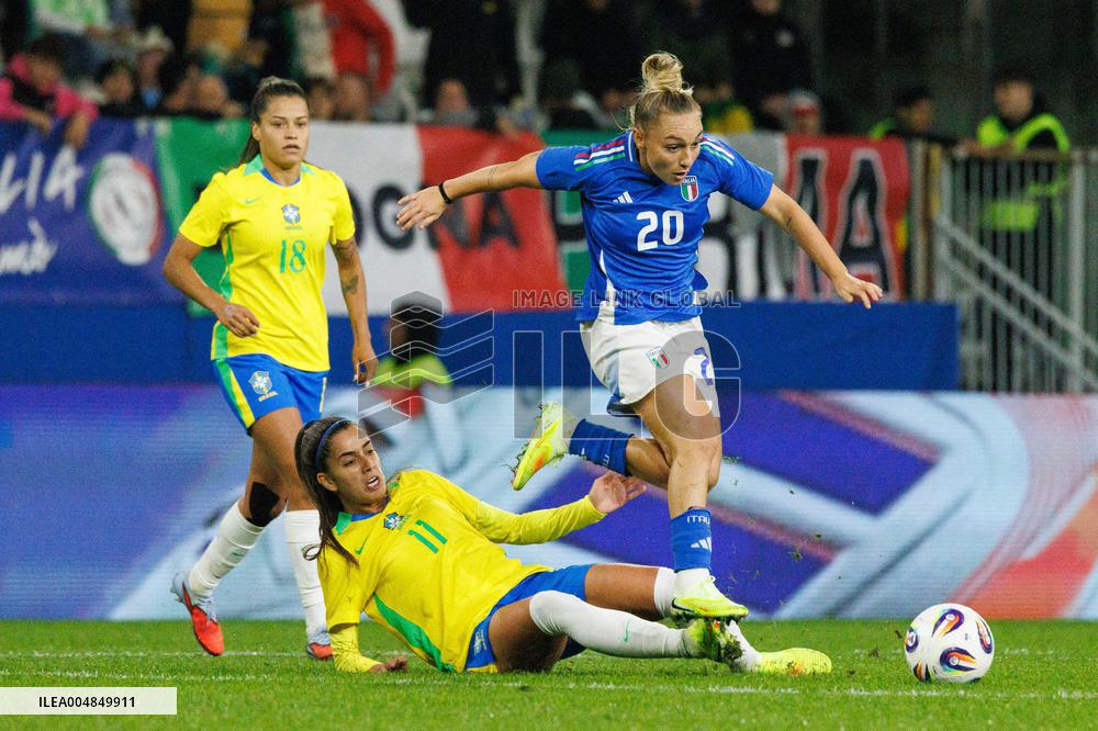 CALCIO - Amichevole - Italy Women vs Brazil Women
