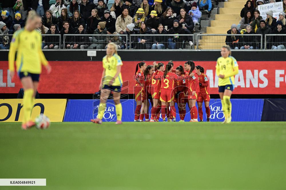 NATIONS LEAGUE SEMIFINAL SWEDEN-SPAIN