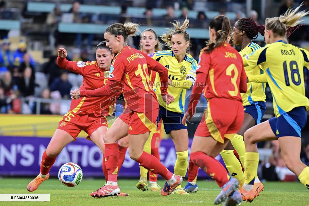 NATIONS LEAGUE SEMIFINAL SWEDEN-SPAIN
