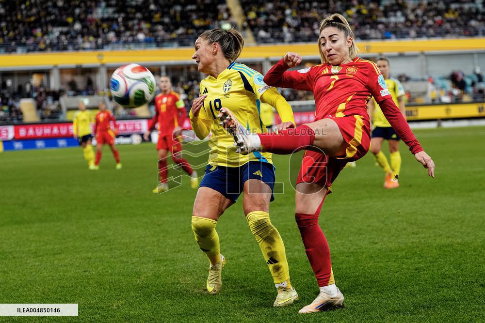 NATIONS LEAGUE SEMIFINAL SWEDEN-SPAIN