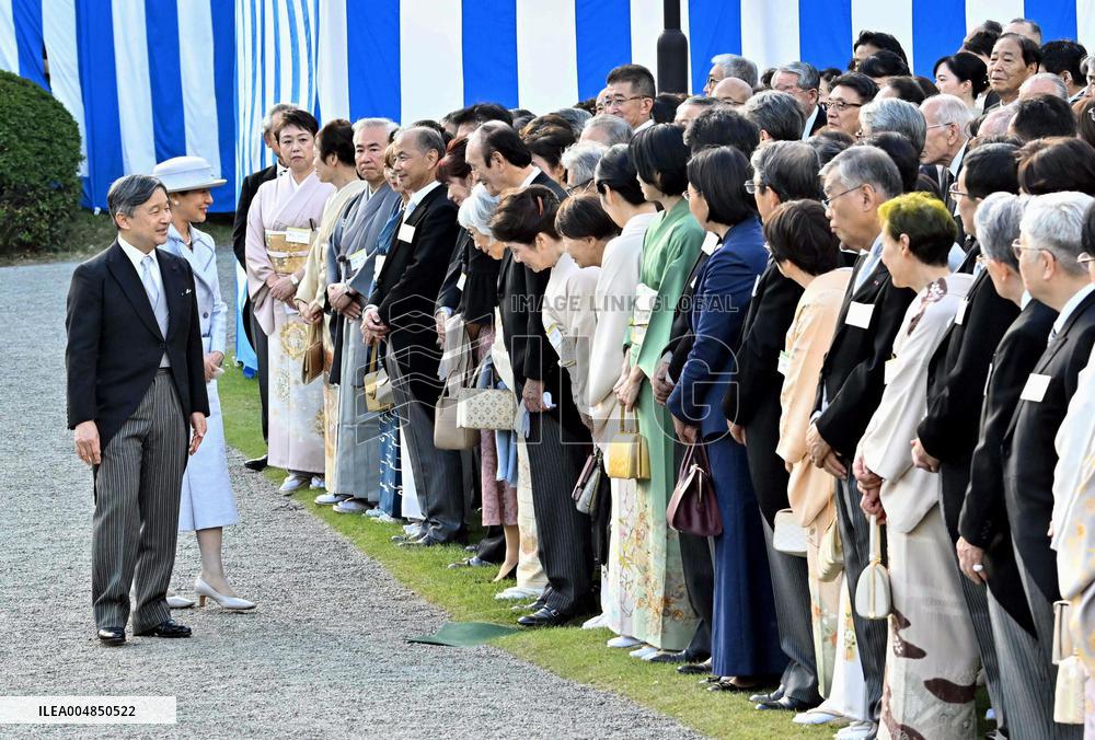 Japanese imperial garden party