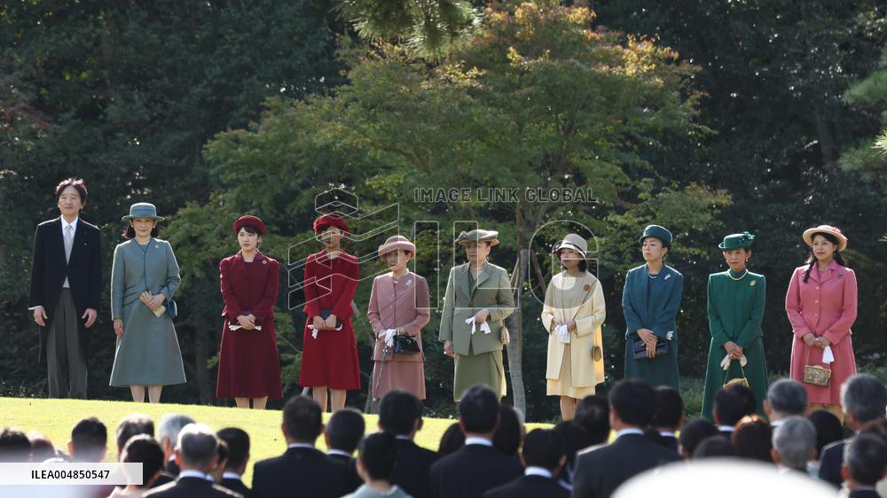 Japanese imperial garden party