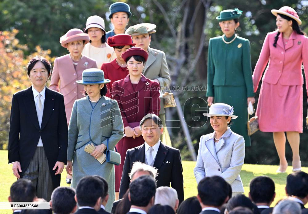 Japanese imperial garden party