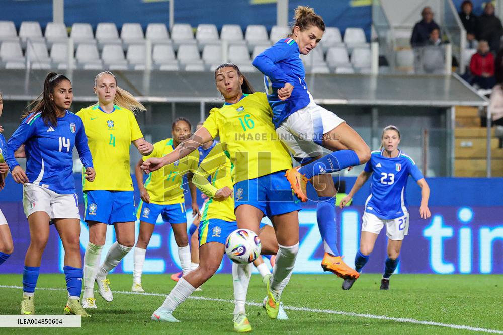 CALCIO - Amichevole - Italy Women vs Brazil Women