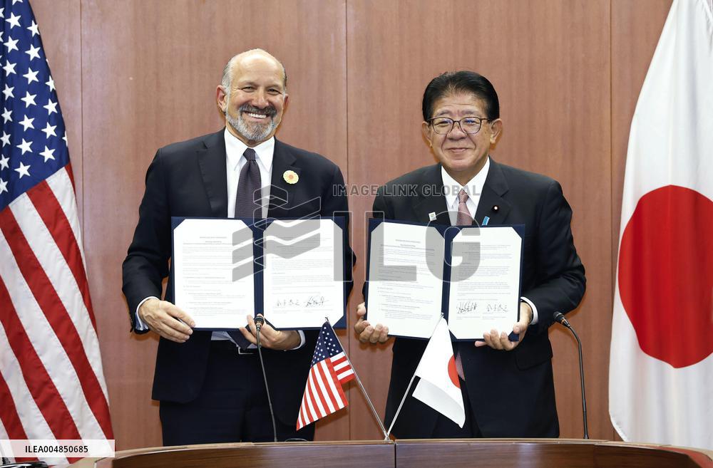 Japan-U.S. cooperation on shipbuilding