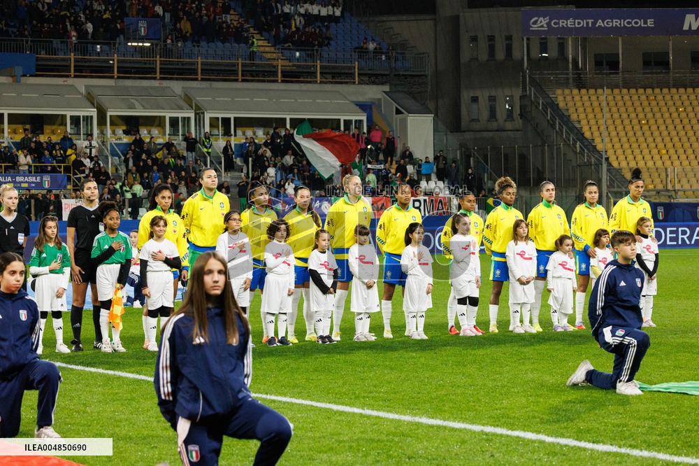 CALCIO - Amichevole - Italy Women vs Brazil Women