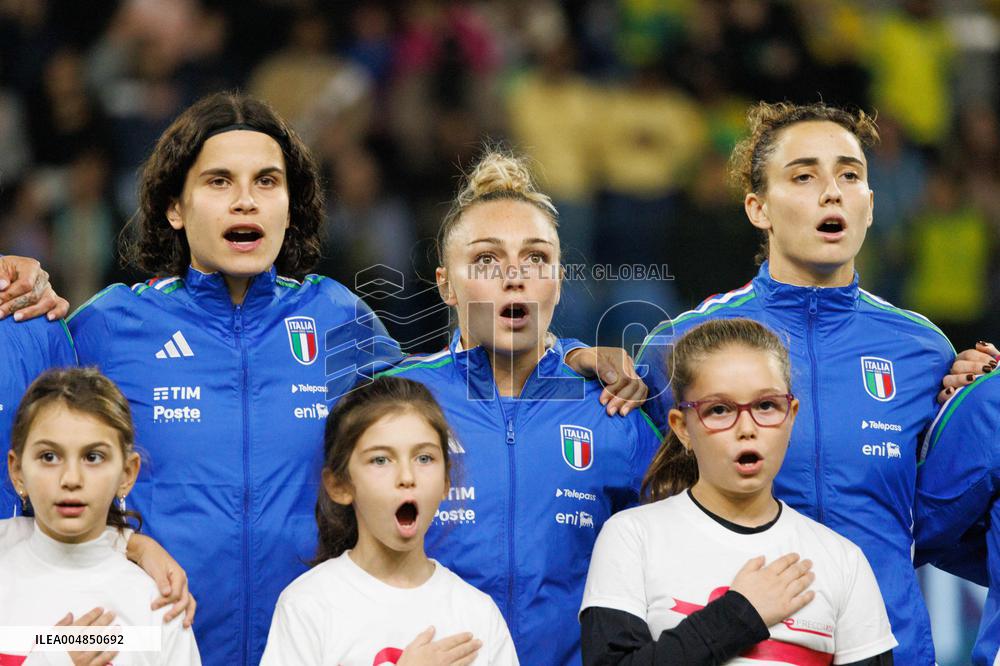 CALCIO - Amichevole - Italy Women vs Brazil Women