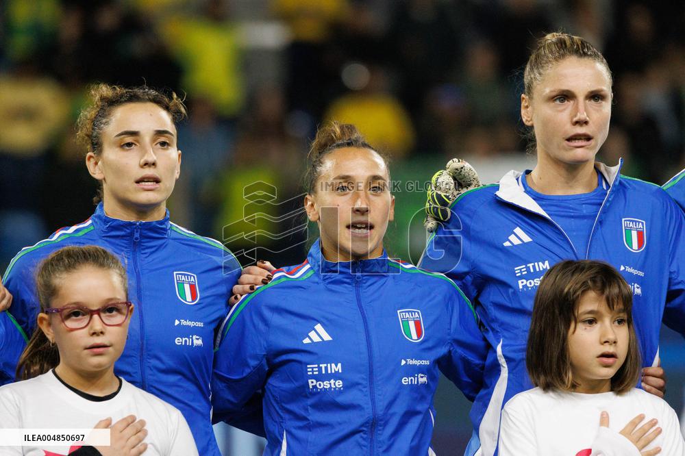 CALCIO - Amichevole - Italy Women vs Brazil Women