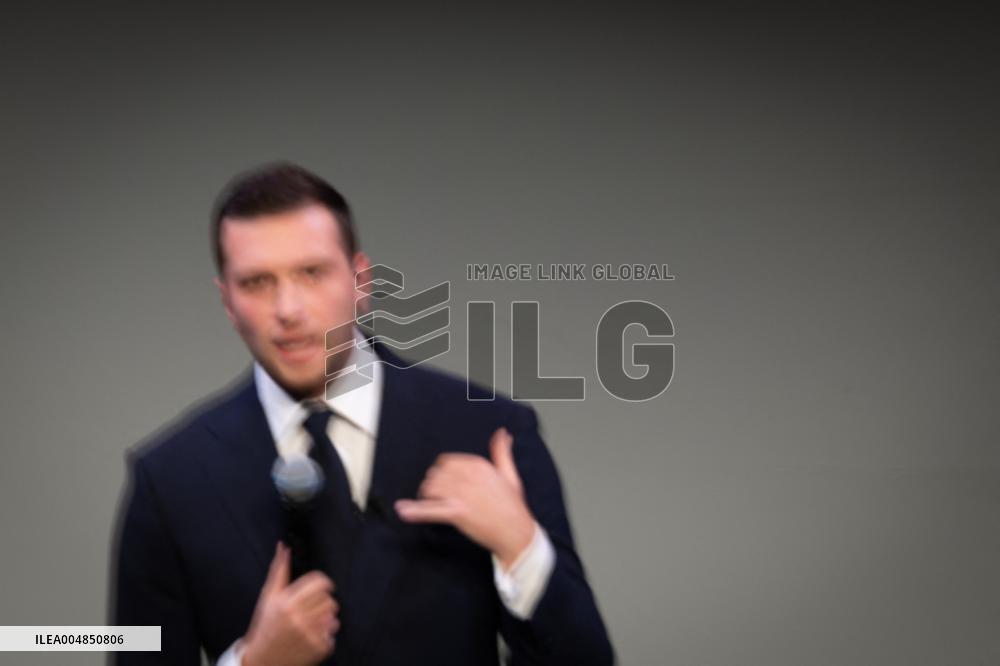 Launch of Jordan Bardella book - Paris