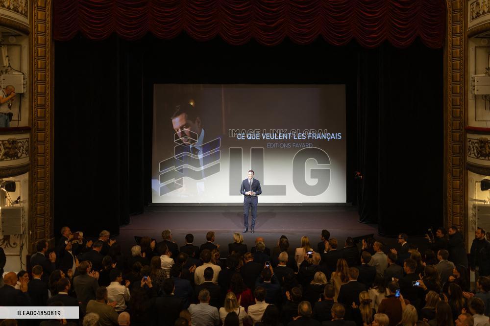 Launch of Jordan Bardella book - Paris