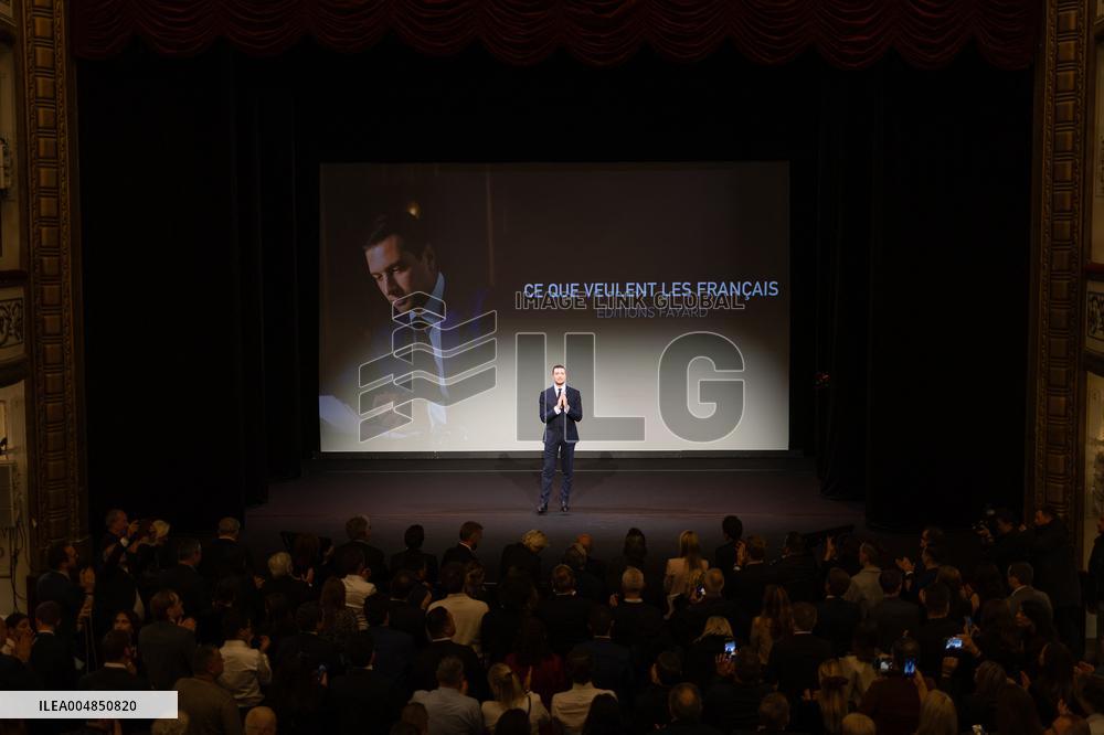 Launch of Jordan Bardella book - Paris