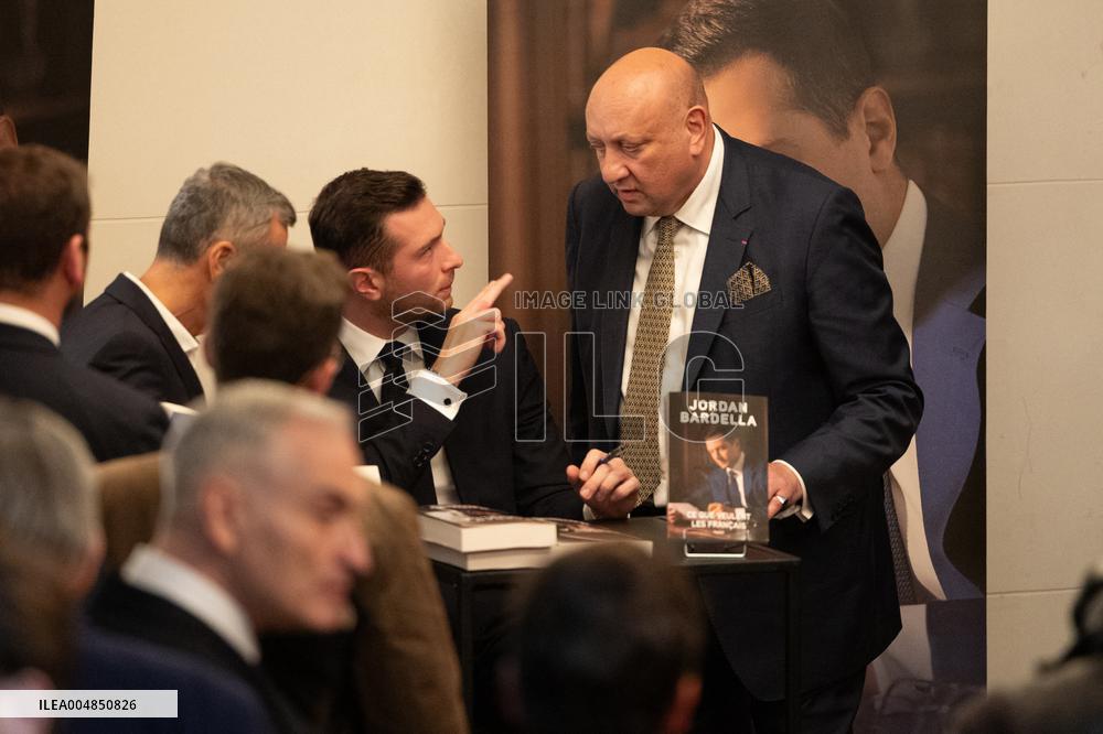 Launch of Jordan Bardella book - Paris
