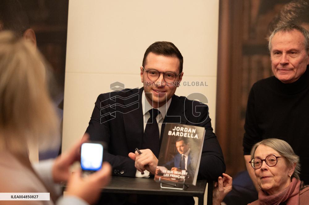 Launch of Jordan Bardella book - Paris