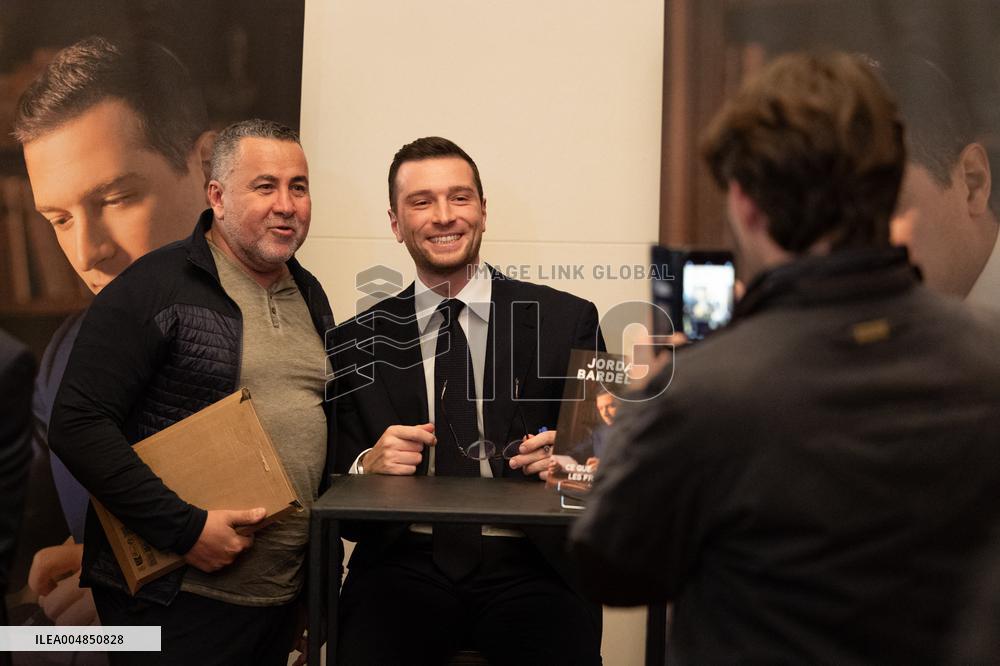 Launch of Jordan Bardella book - Paris