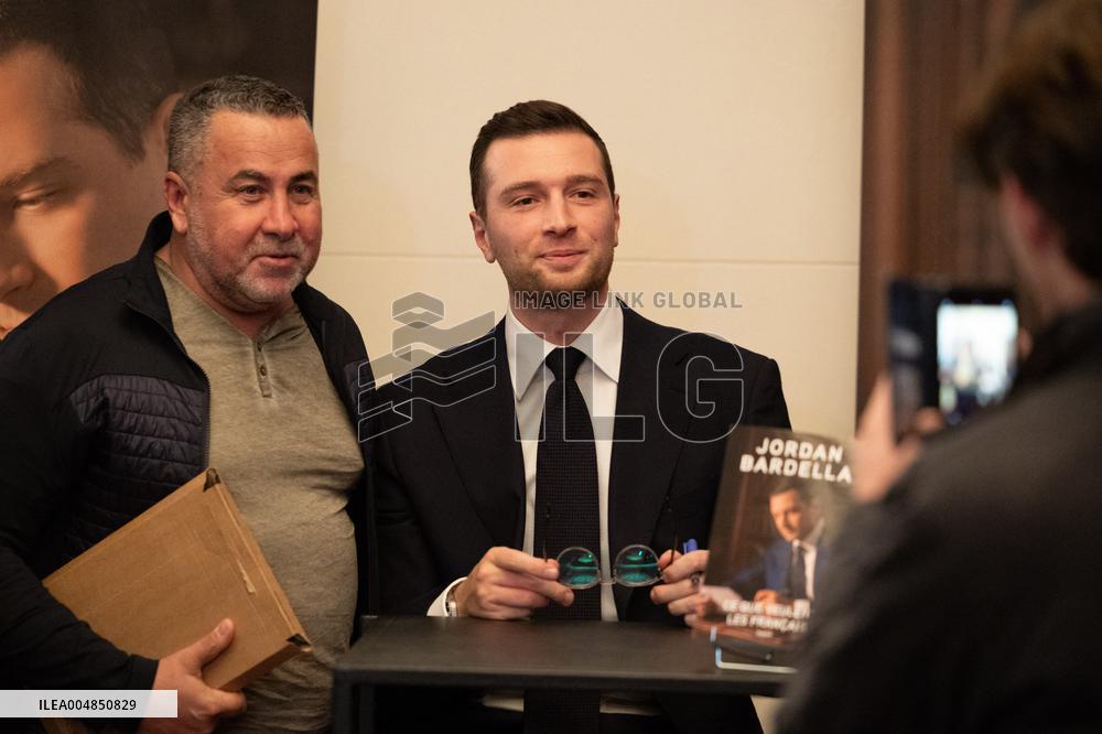 Launch of Jordan Bardella book - Paris