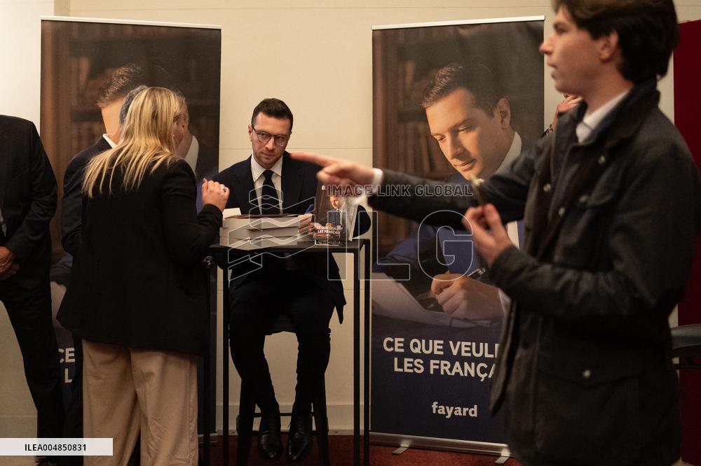 Launch of Jordan Bardella book - Paris