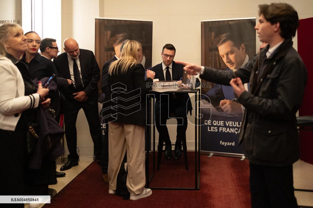 Launch of Jordan Bardella book - Paris