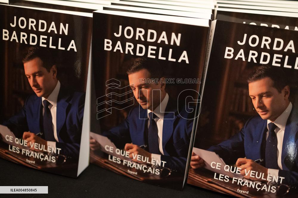 Launch of Jordan Bardella book - Paris